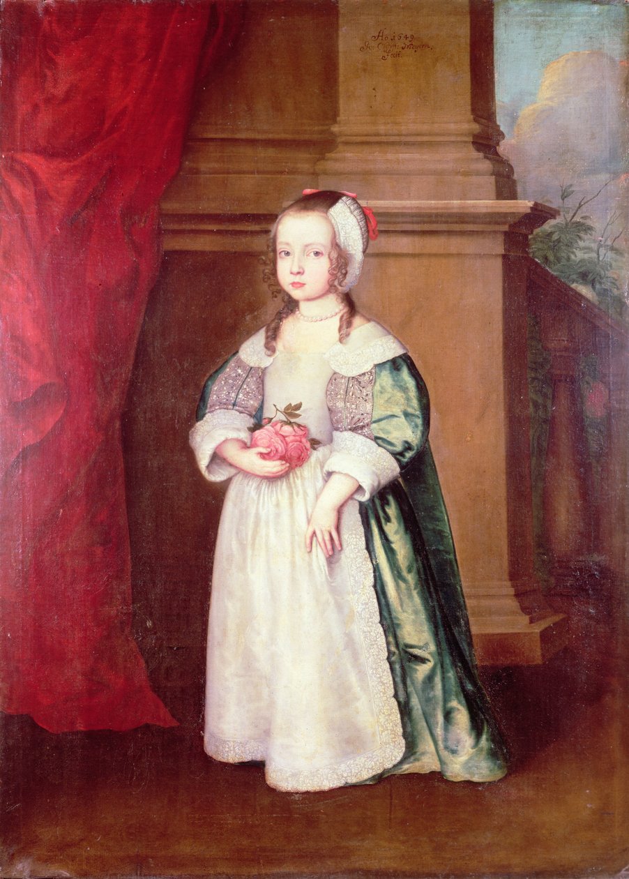 Frøken Nord, c.1649 af J.C. Meyern