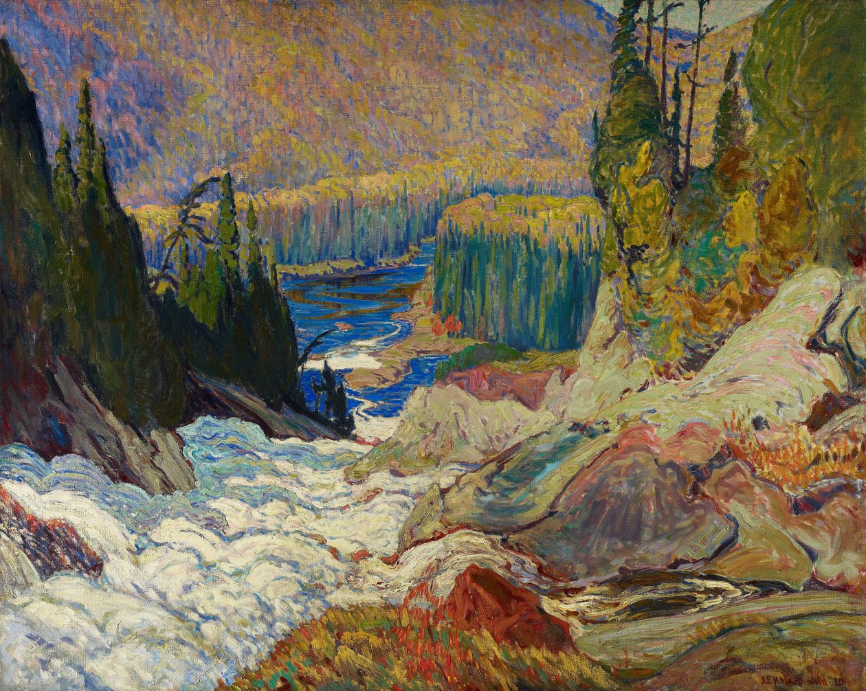 Montreal -floden af J.E.H. MacDonald
