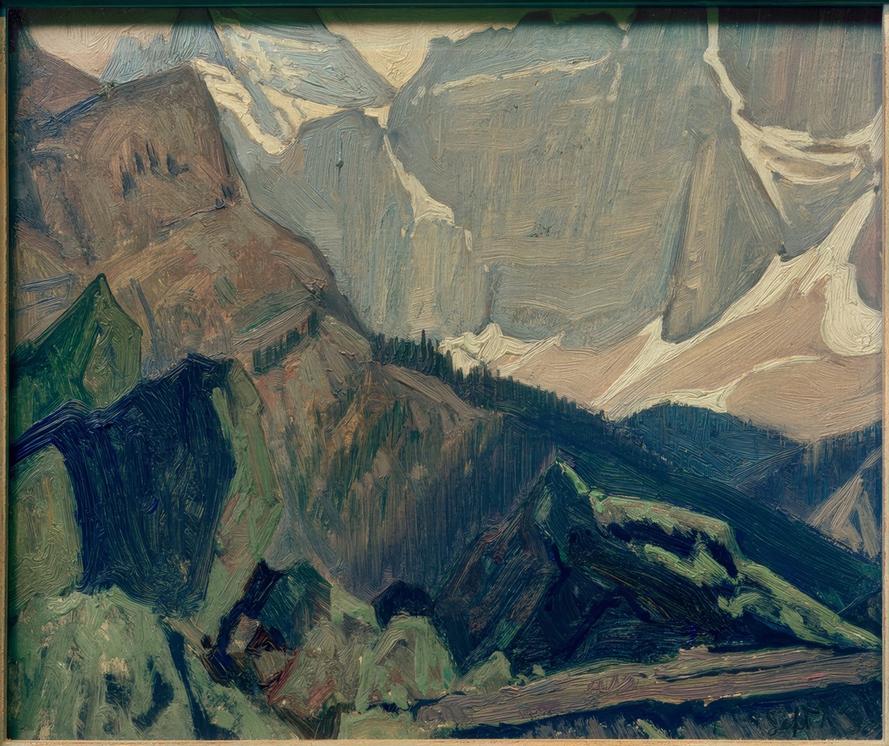 Mount Biddle af J.E.H. MacDonald