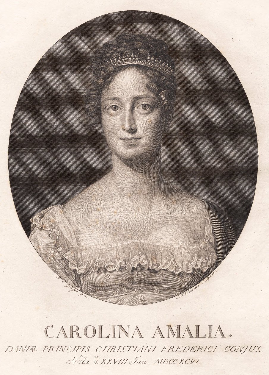 Caroline Amalie af J.F. Clemens
