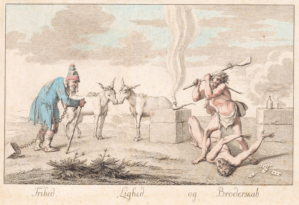 Frihed, lighed og broderskab af J.F. Clemens