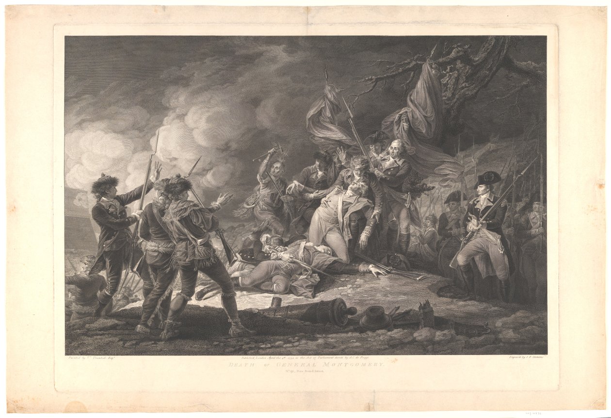 General Montgomerys død af J.F. Clemens