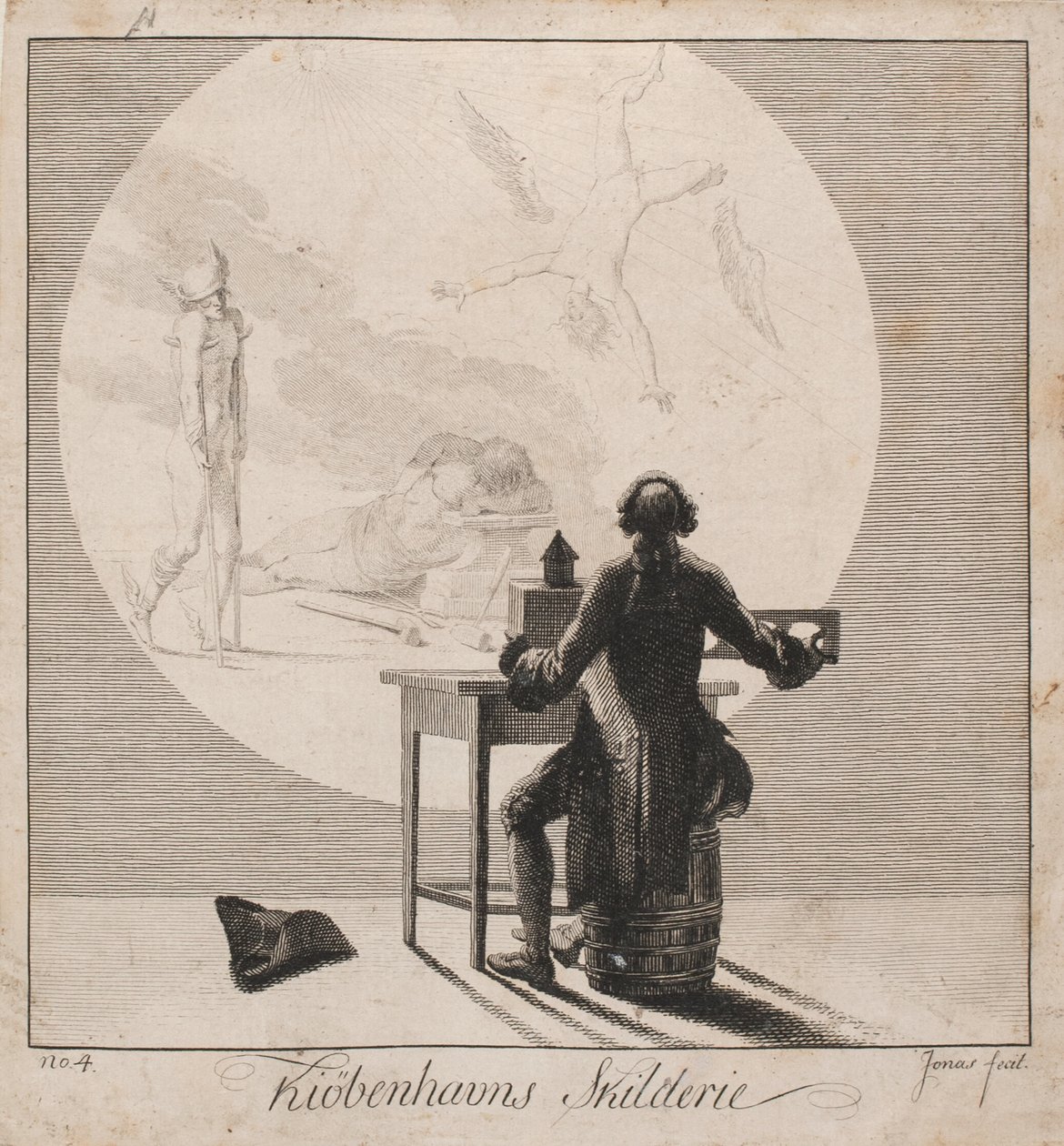 "Kiøbenhavns Skilderie". Nr. 4 af J.F. Clemens