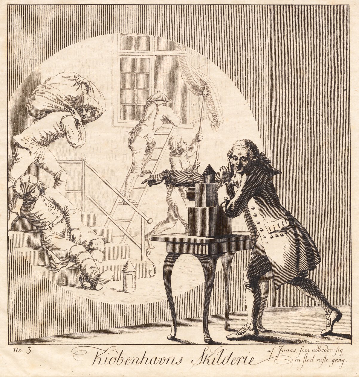 "Kiøbenhavns Skilderie", nr. 3 af J.F. Clemens