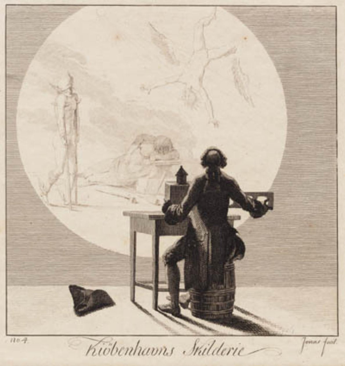 "Kiøbenhavns Skilderie", nr. 4 af J.F. Clemens