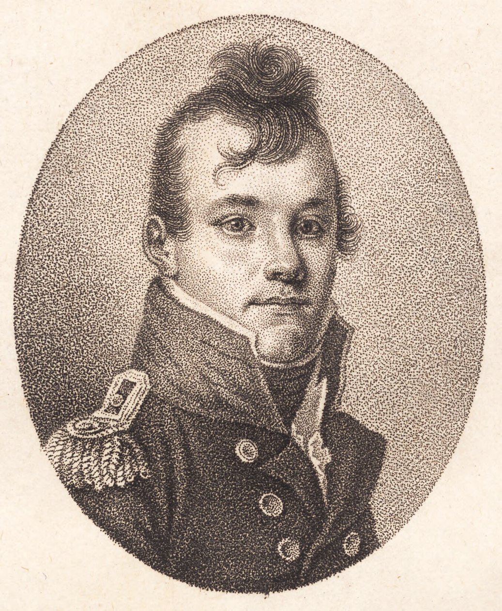 Løjtnant O.C. Lange af J.F. Clemens