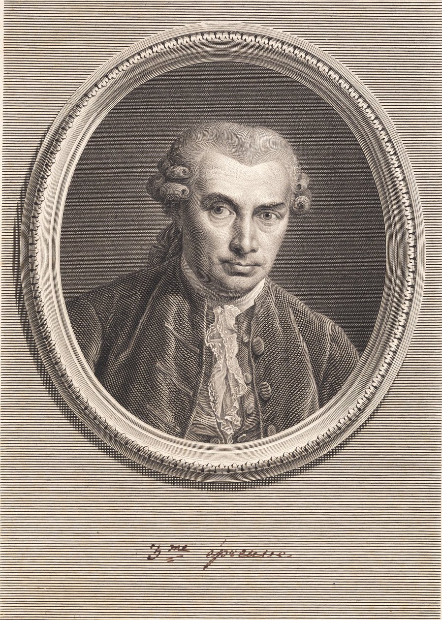 Portræt af læge Johan von Berger af J.F. Clemens