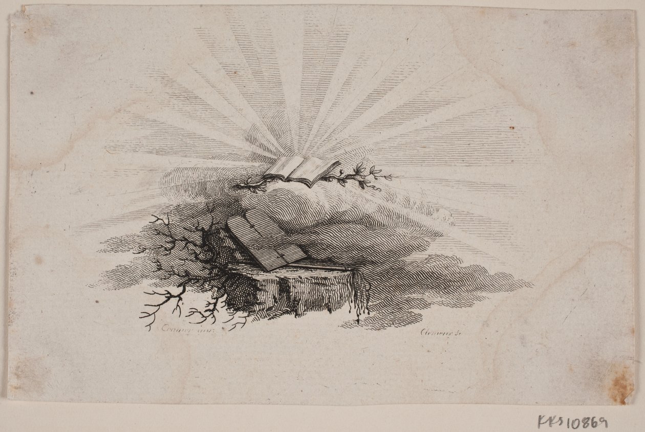 Titelvignet til C.Bastholm: "Aandelige Taler", 1779 af J.F. Clemens