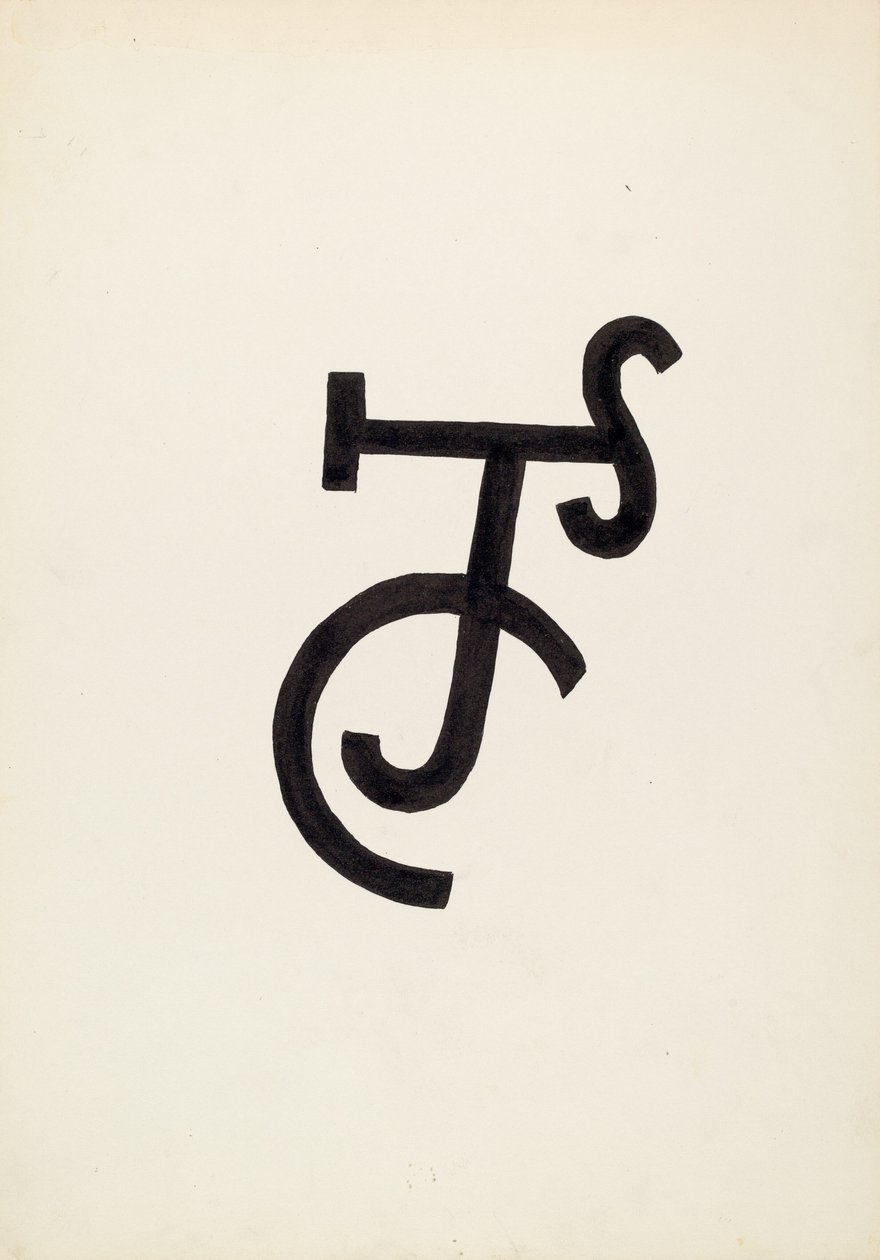 Kvægmærke, ca. 1936. af J.Henry Marley