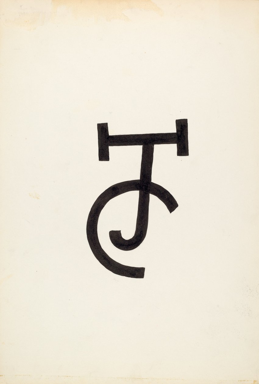 Kvægmærke, ca. 1936. af J.Henry Marley