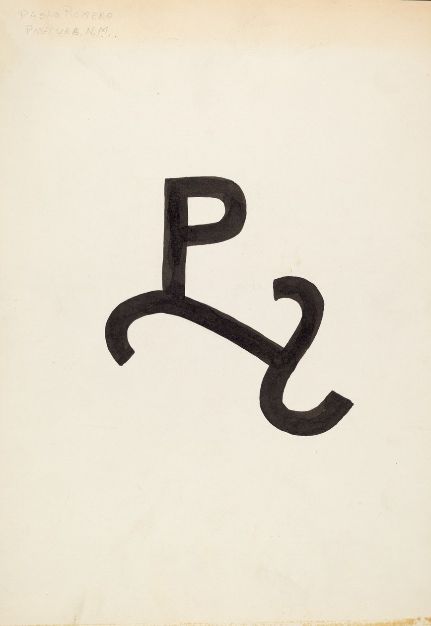 Kvægmærke, ca. 1936. af J.Henry Marley