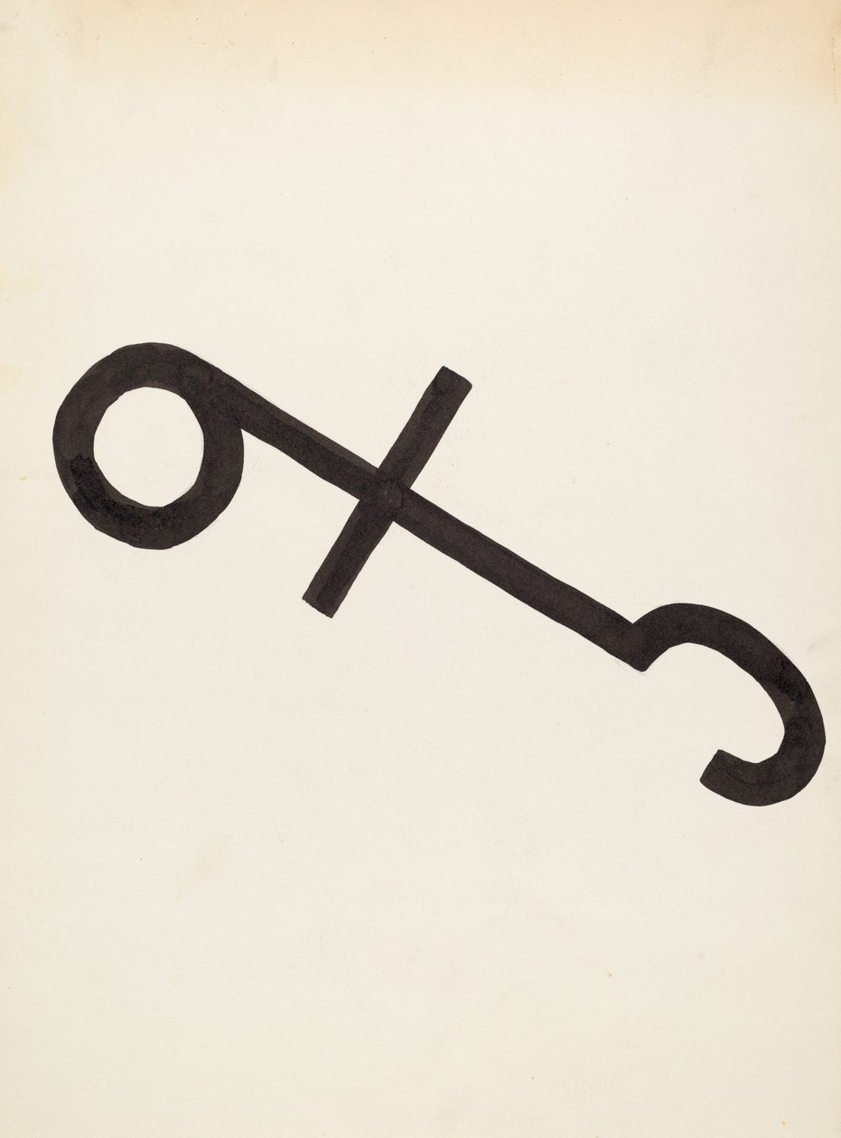 Kvægmærke, ca. 1936. af J.Henry Marley