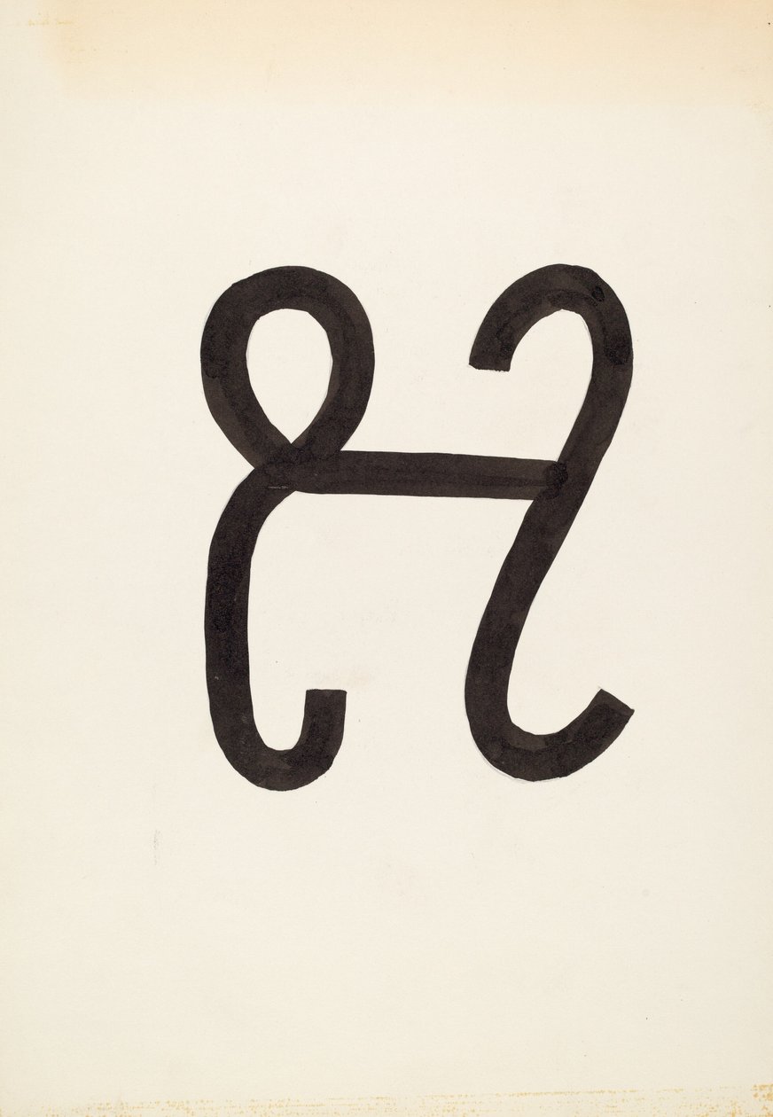 Kvægmærke, ca. 1936. af J.Henry Marley