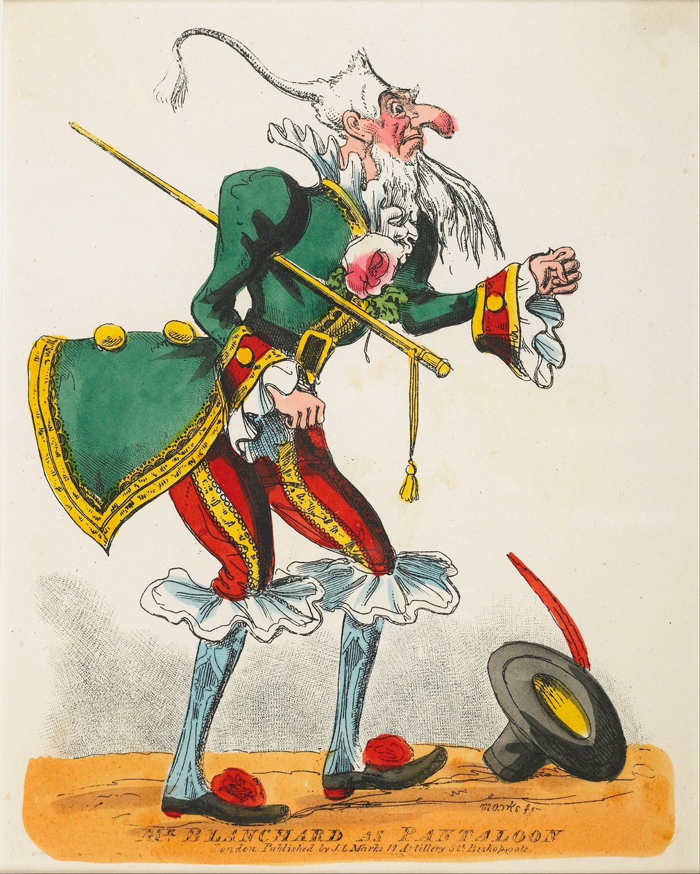 teaterportræt af J.L. Marks