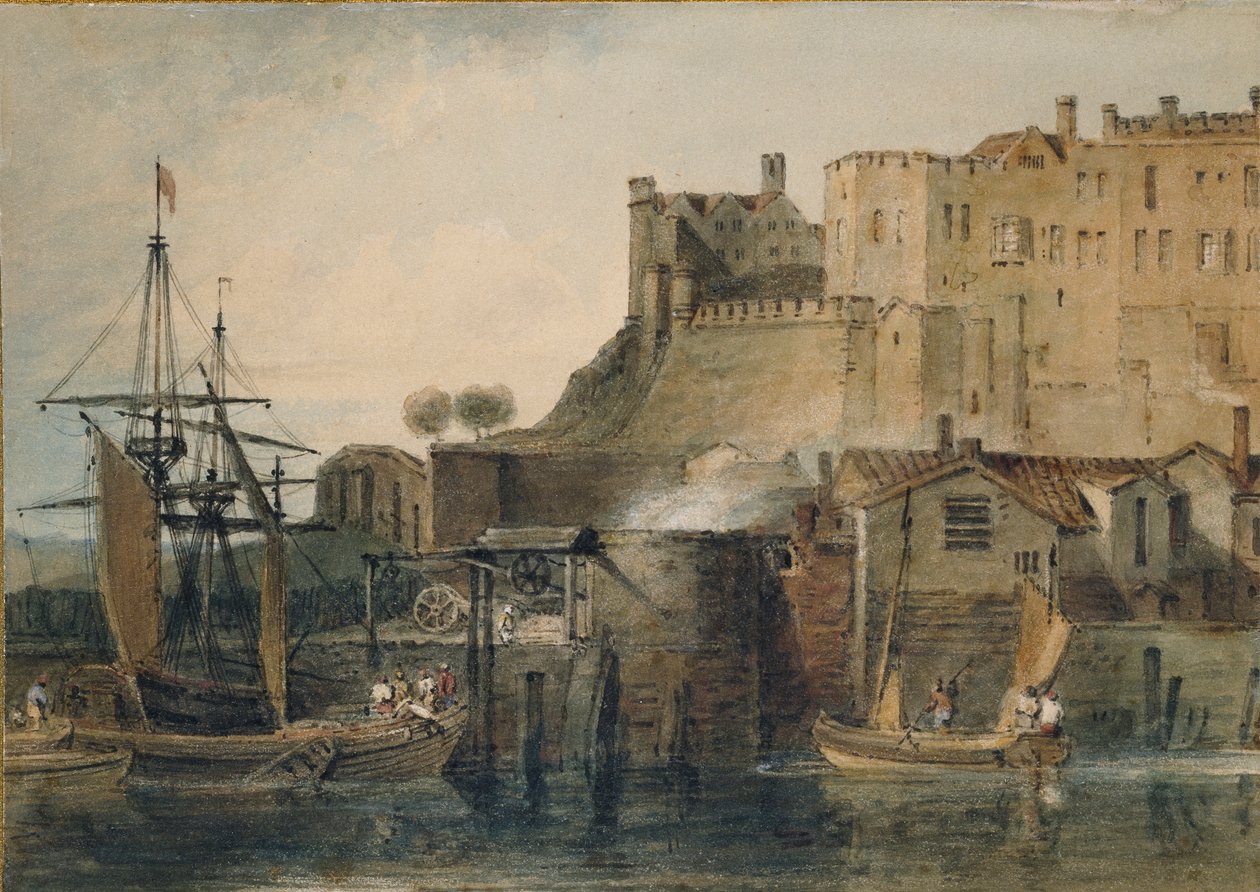 Chester Castle, c1805 af Joseph Mallord William Turner