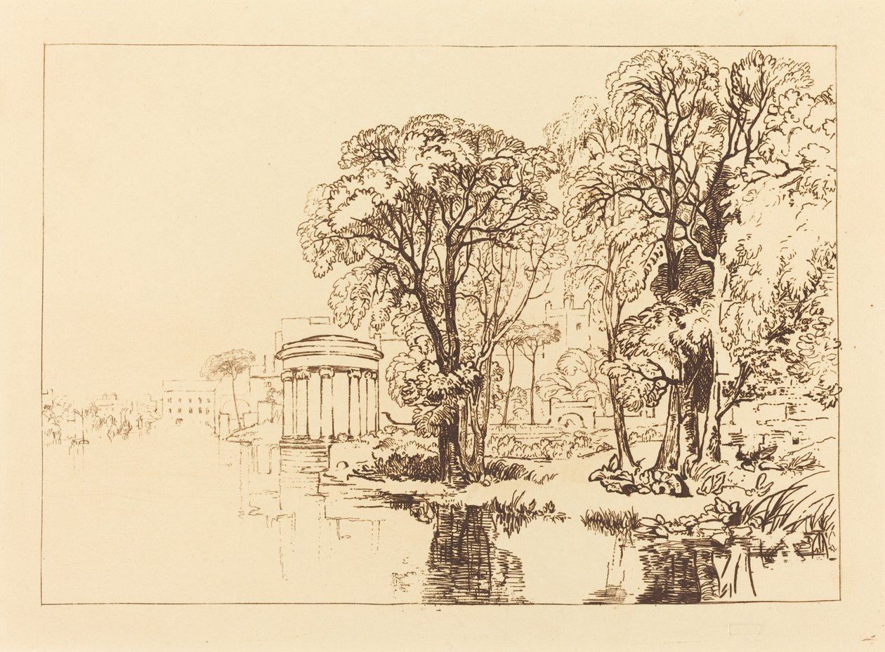 Isleworth, udgivet 1819. af Joseph Mallord William Turner