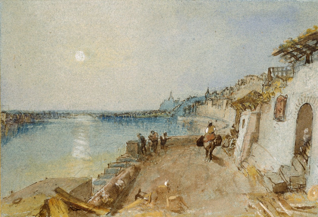 Rietz, nær Saumur, c1830 af Joseph Mallord William Turner