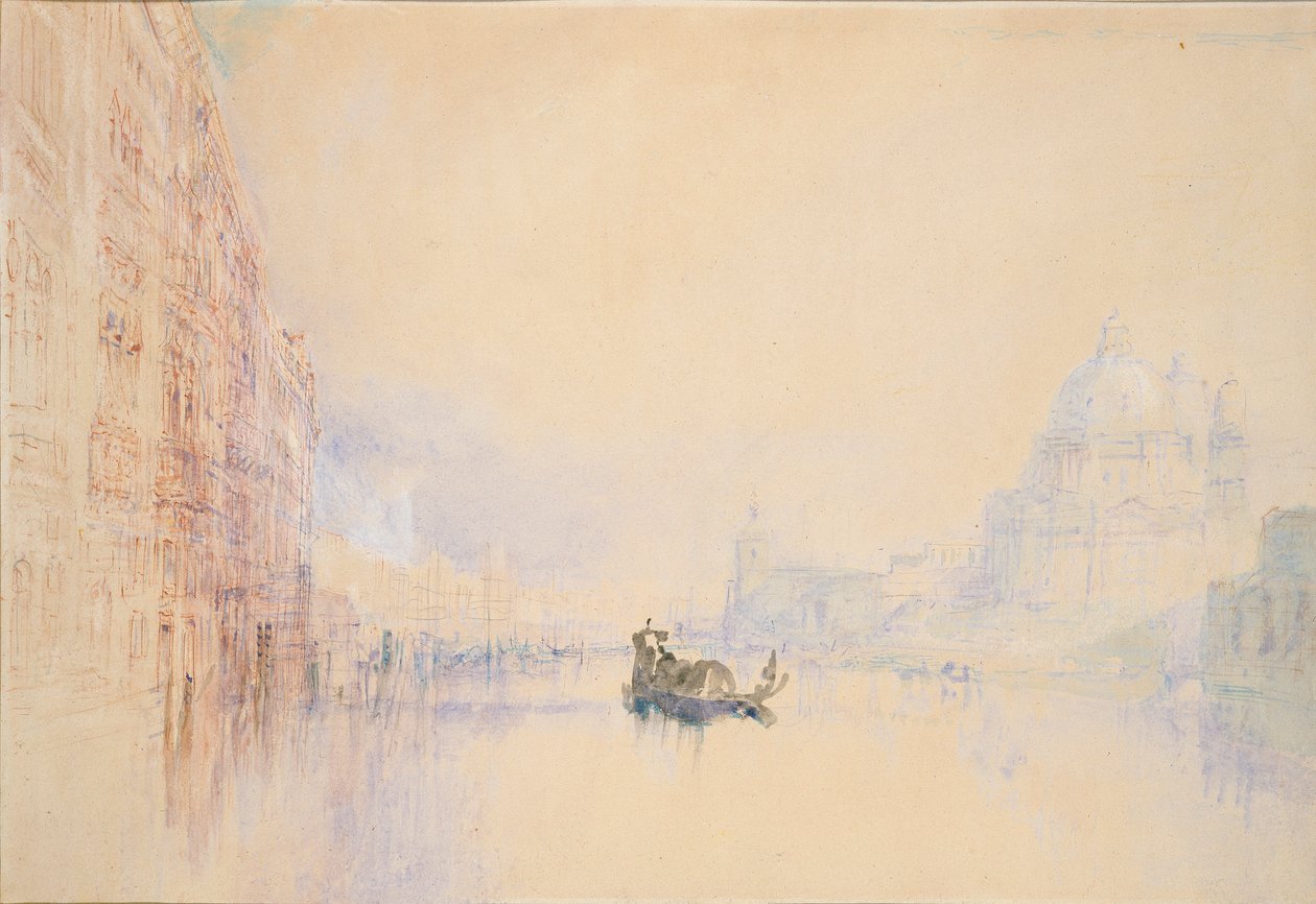 Venedig: Canal Grande, 1840 af Joseph Mallord William Turner