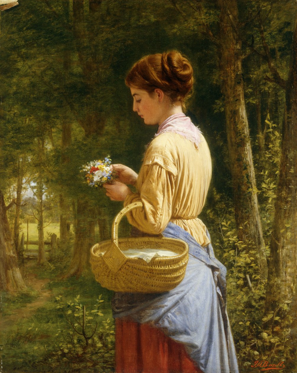 Blomster fra skoven af J.O. Bank