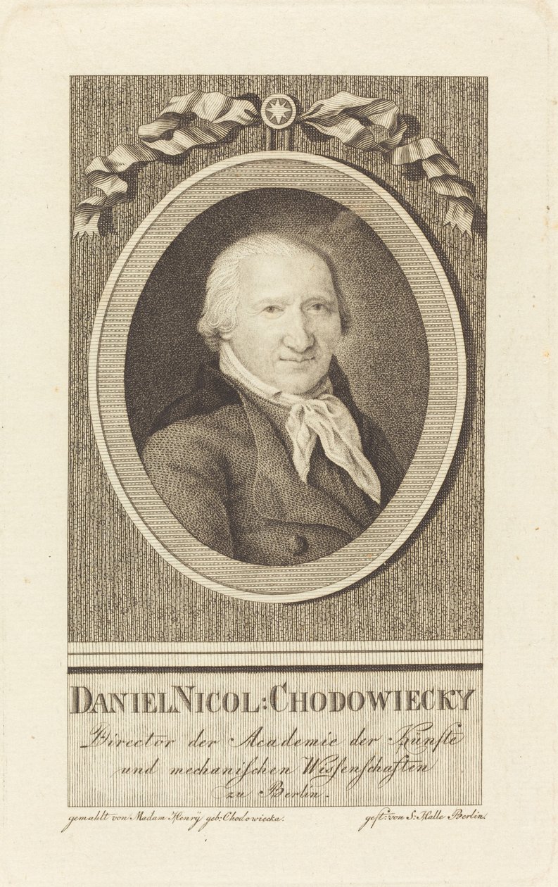 Daniel Chodowiecki af J.S.L. Halle