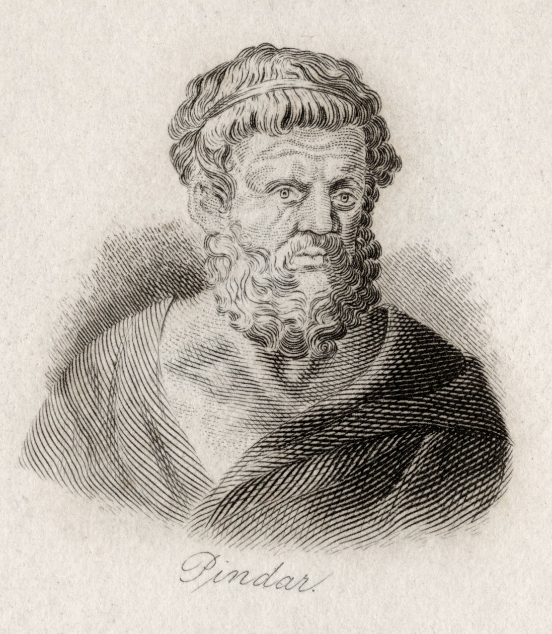 Pindar af Theben af J.W. Cook