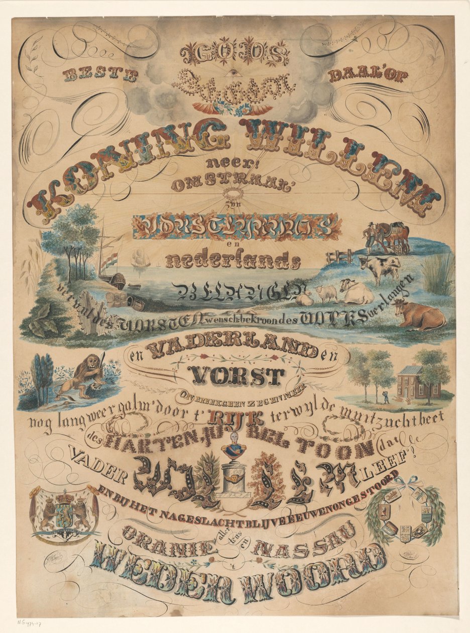 Tegning af J.W. Taute (possibly)