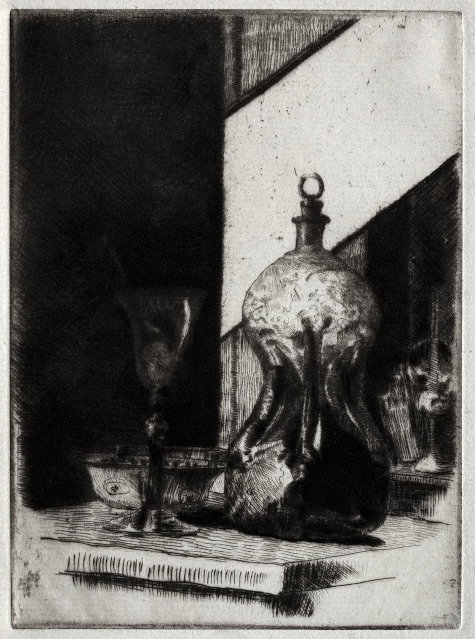 Hollandsk snaps, 1885-1893. af J. Alden Weir