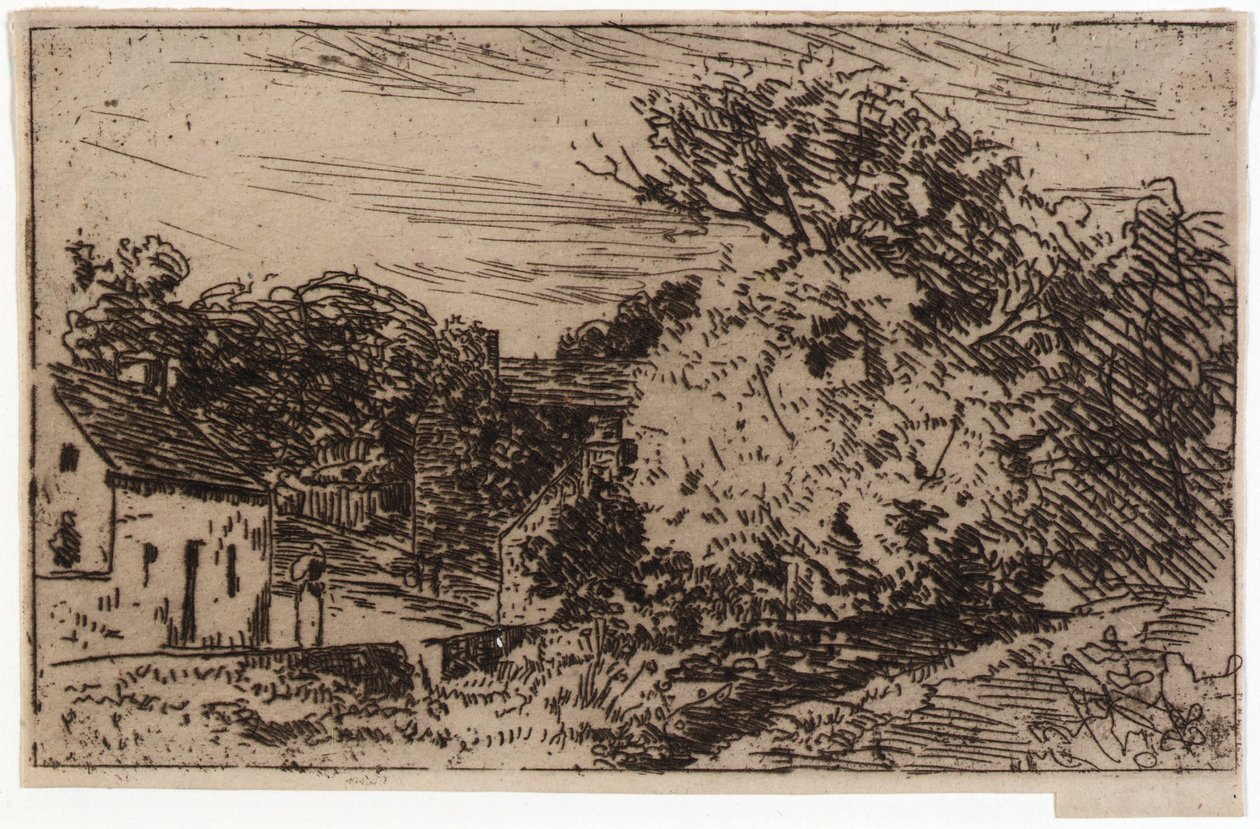 Glebe Farm - øen Man af J. Alden Weir