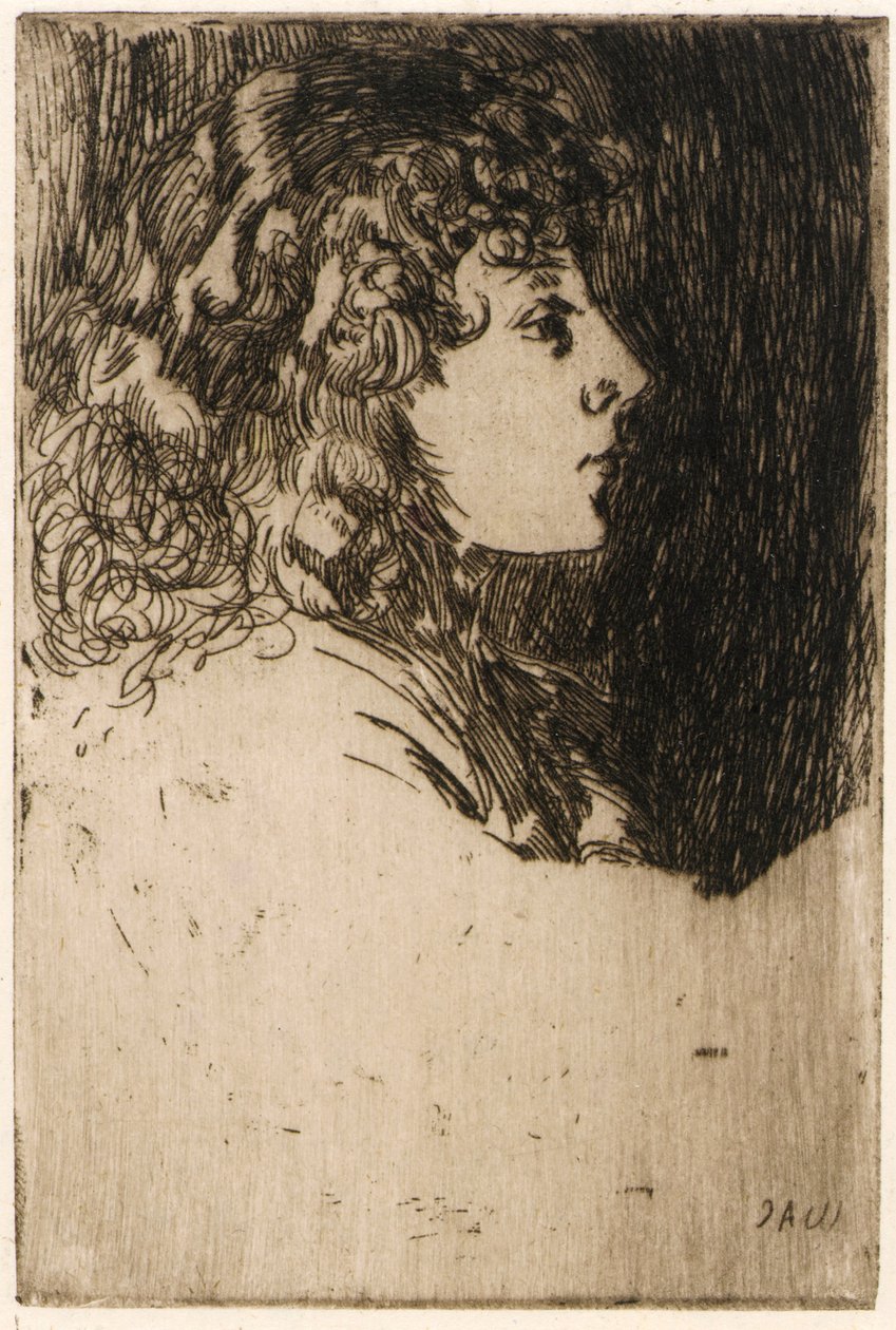 Lille hoved af J. Alden Weir