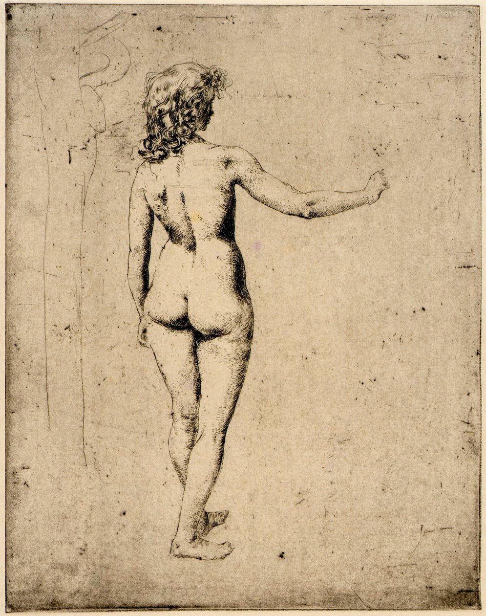 Nøgenstudie af J. Alden Weir