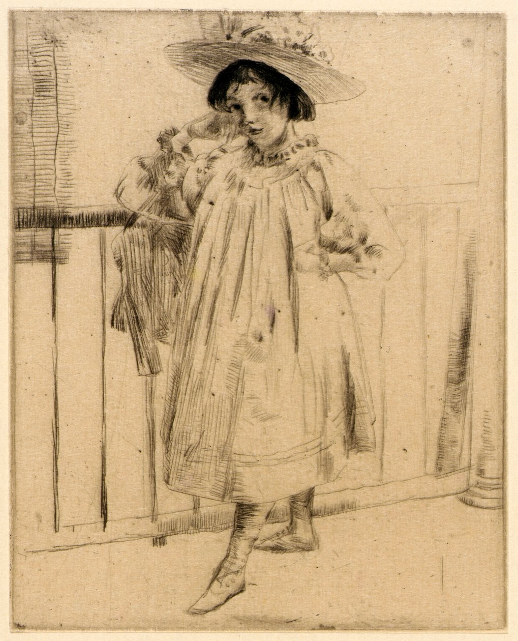 På verandaen af J. Alden Weir