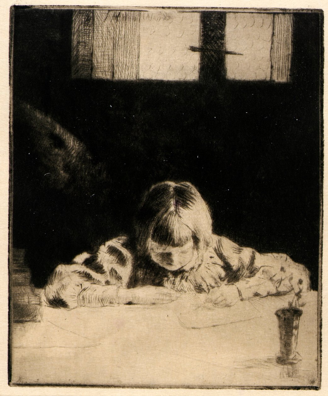 Den lille studerende af J. Alden Weir