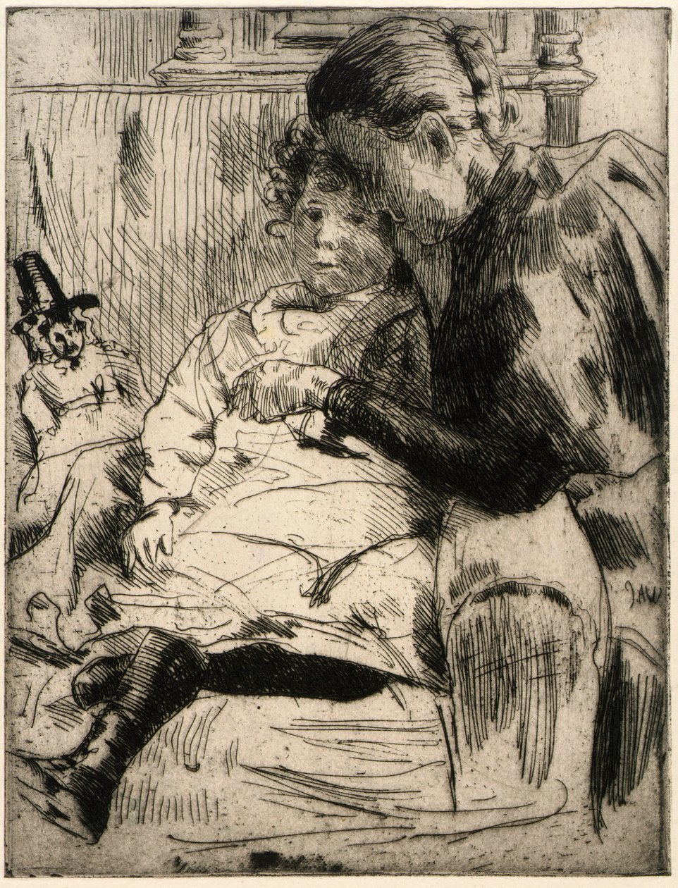 Den walisiske dukke af J. Alden Weir