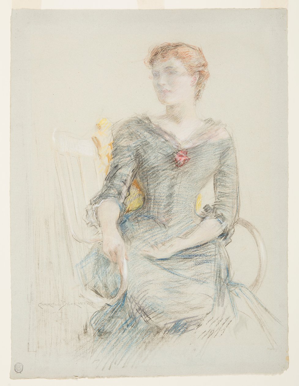 Portræt af J. Carroll Beckwith