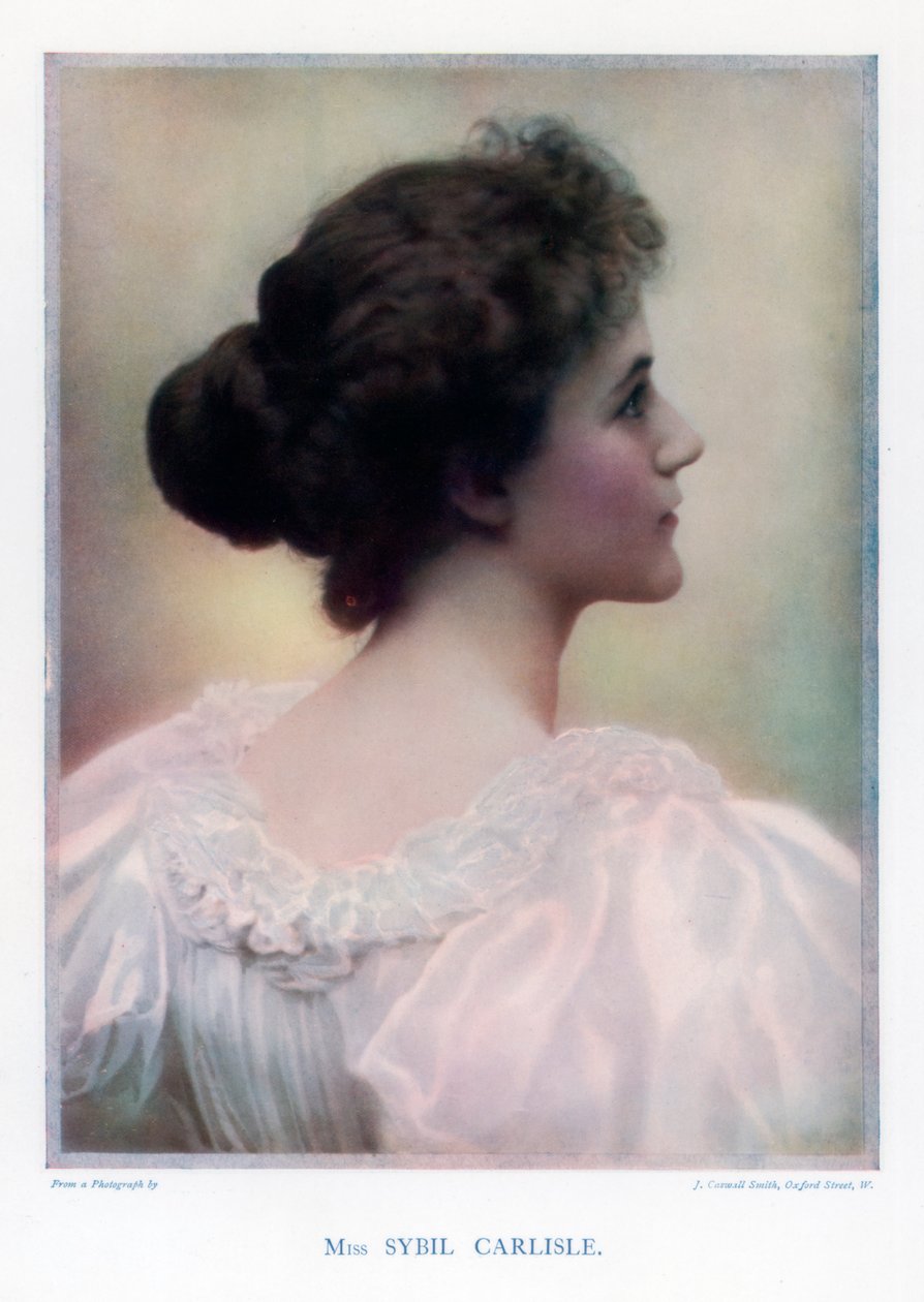 Sybil Carlisle, skuespillerinde, 1901. af J Caswall Smith