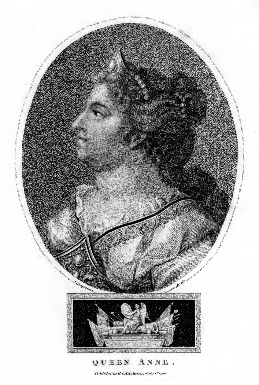 Anne af Storbritannien, 1796. af J. Chapman