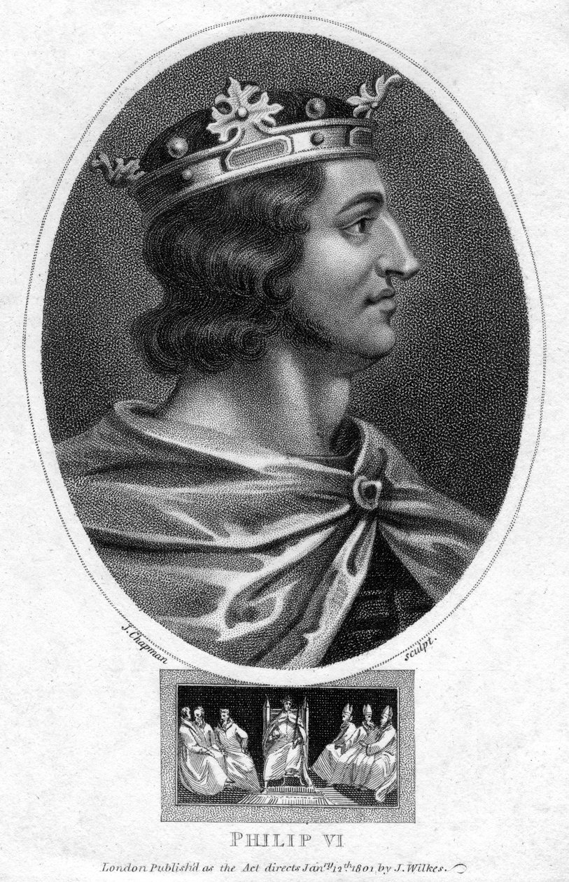 Filip VI af Frankrig, 1801. af J. Chapman