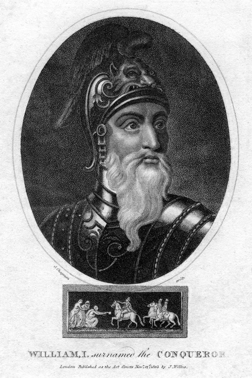 Vilhelm Erobreren, 1803. af J. Chapman