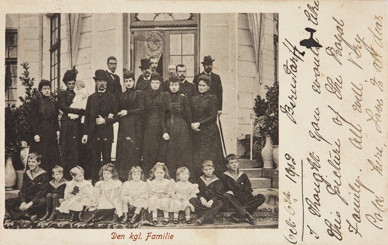 Den danske kongefamilie af J. Peterson and Co