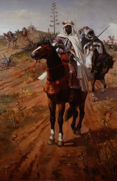 arabiske ryttere af J. Colaco