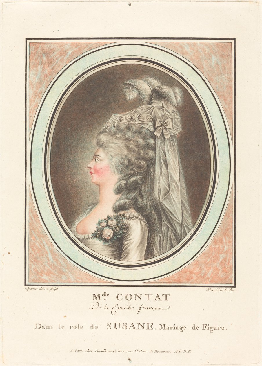 Frøken Contat af J. Coutellier