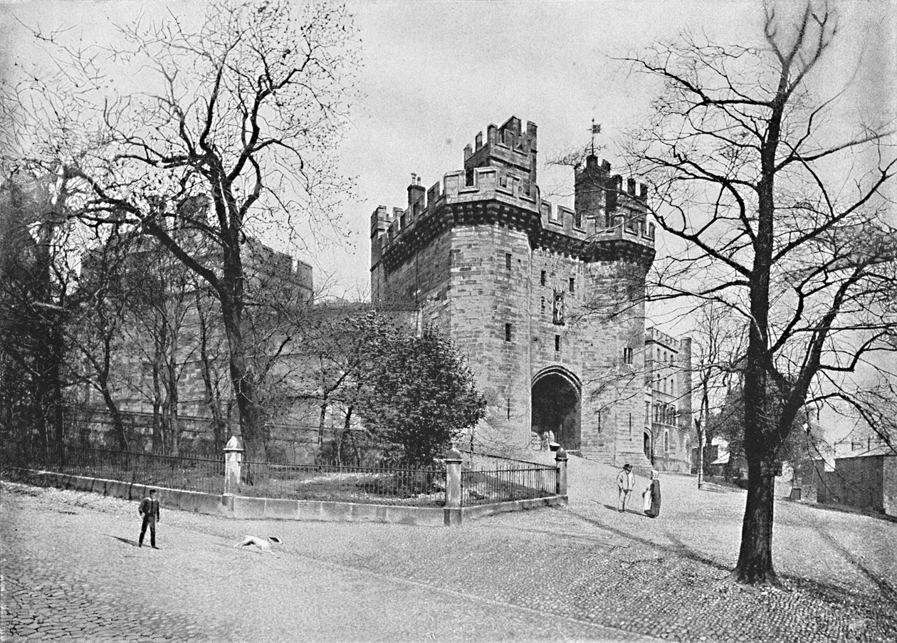 Lancaster Castle: John of Gaunts Tower, c1896 af J. Davis