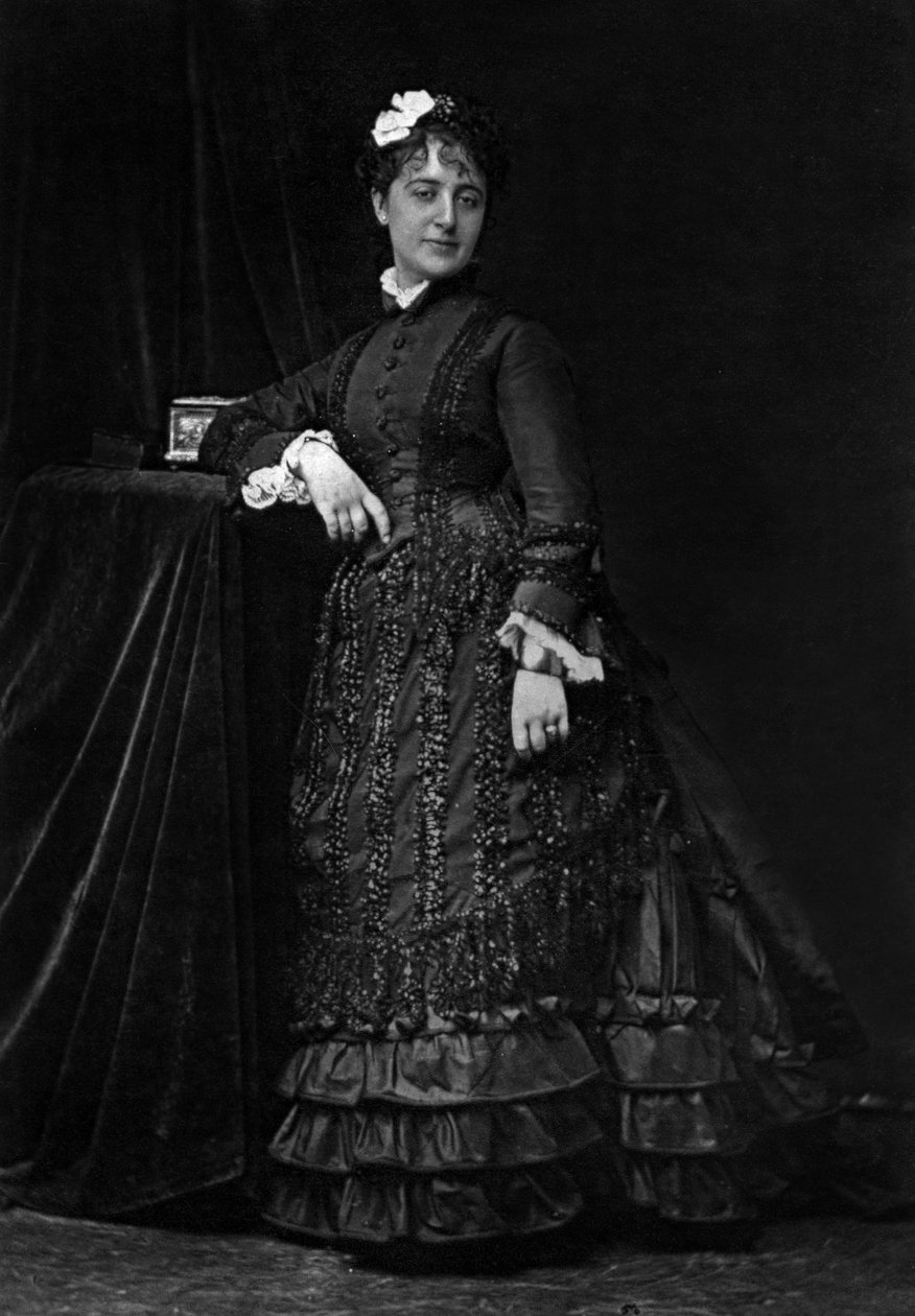Zina Dalti, fransk operasanger af J. E. Tourtin