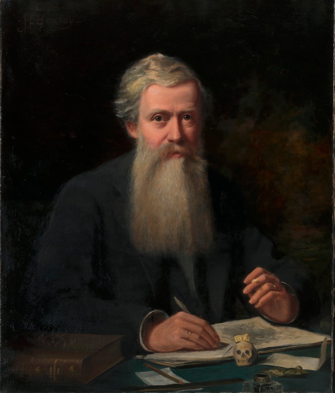 Portræt af Elliot Coues af J. Edward Barclay