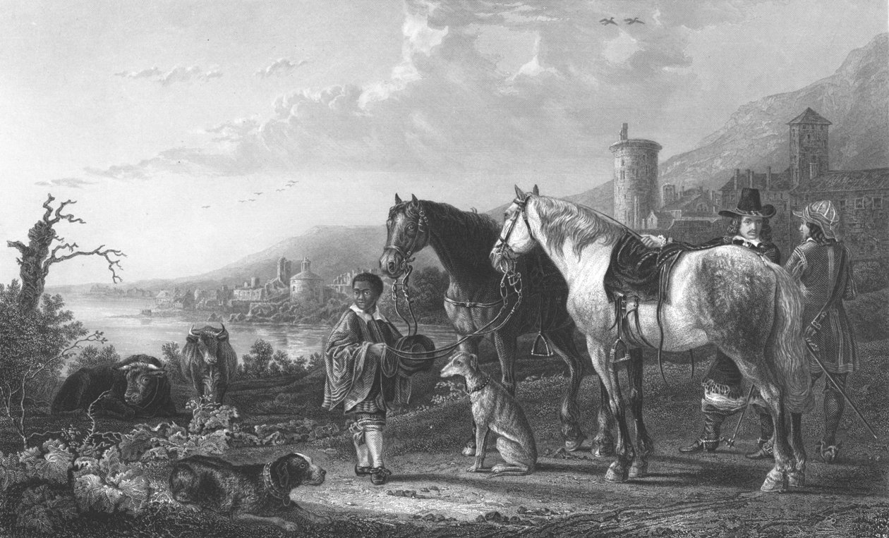Slavesiden, c1854. af J. Godfrey