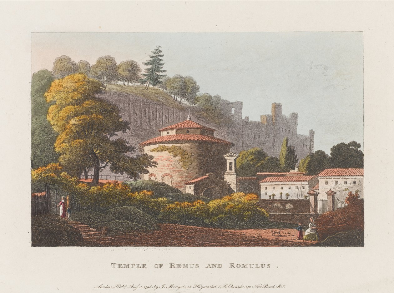 Romulus og Remus tempel af J. Merigot