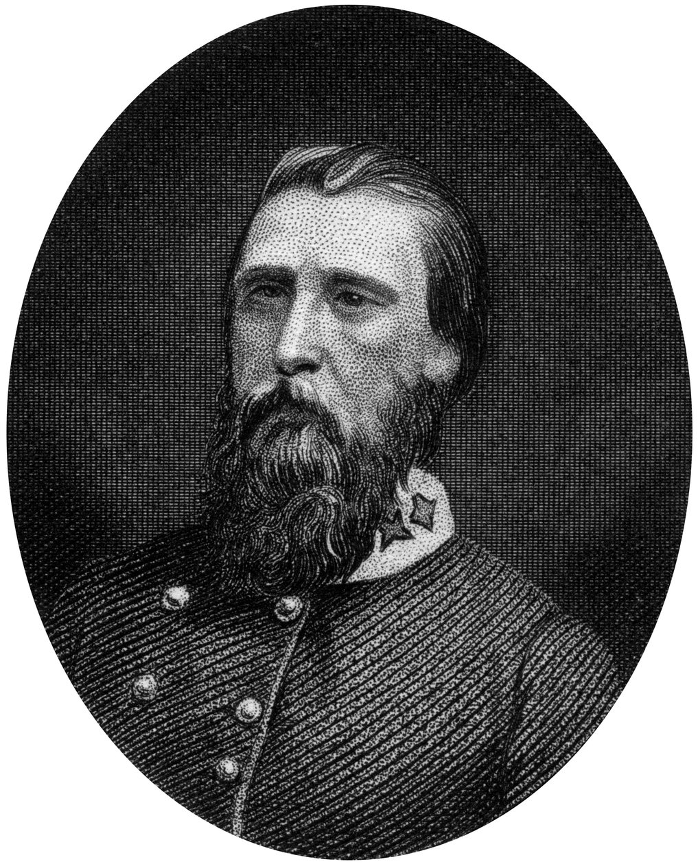 John Bell Hood, konfødereret general, 1862-1867. af J. Rogers