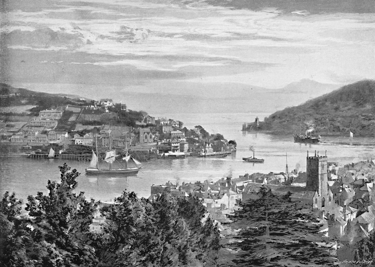 Dartmouth, c1896 af J. Smale and Son