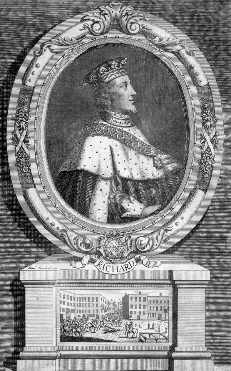 Richard II, konge af England. af J. Smith