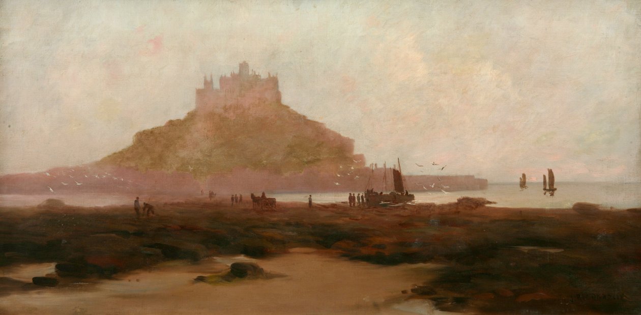 Lavvande, St Michaels Mount af J. T. Richardson